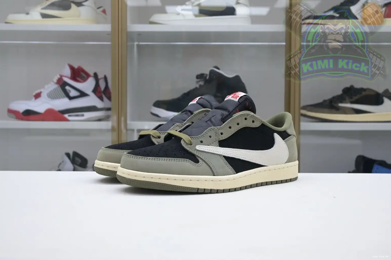 Kimikick Jordan 1 OG x 7.0 Low Jordan Travis Air Scott 0820